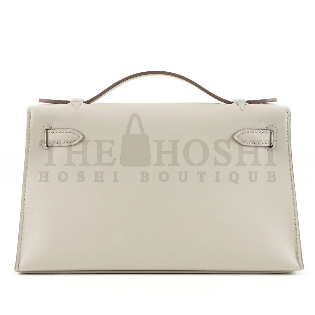 H**me5 KELLY CLUTCH LEATHER CLUTCH BAG (22*14*7cm) Master Quality